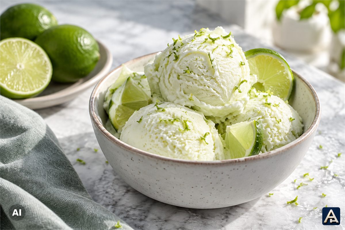 Frozen Lime Yogurt