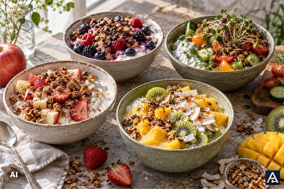 4 Granola Recipes (Scaled to 2 Servings)