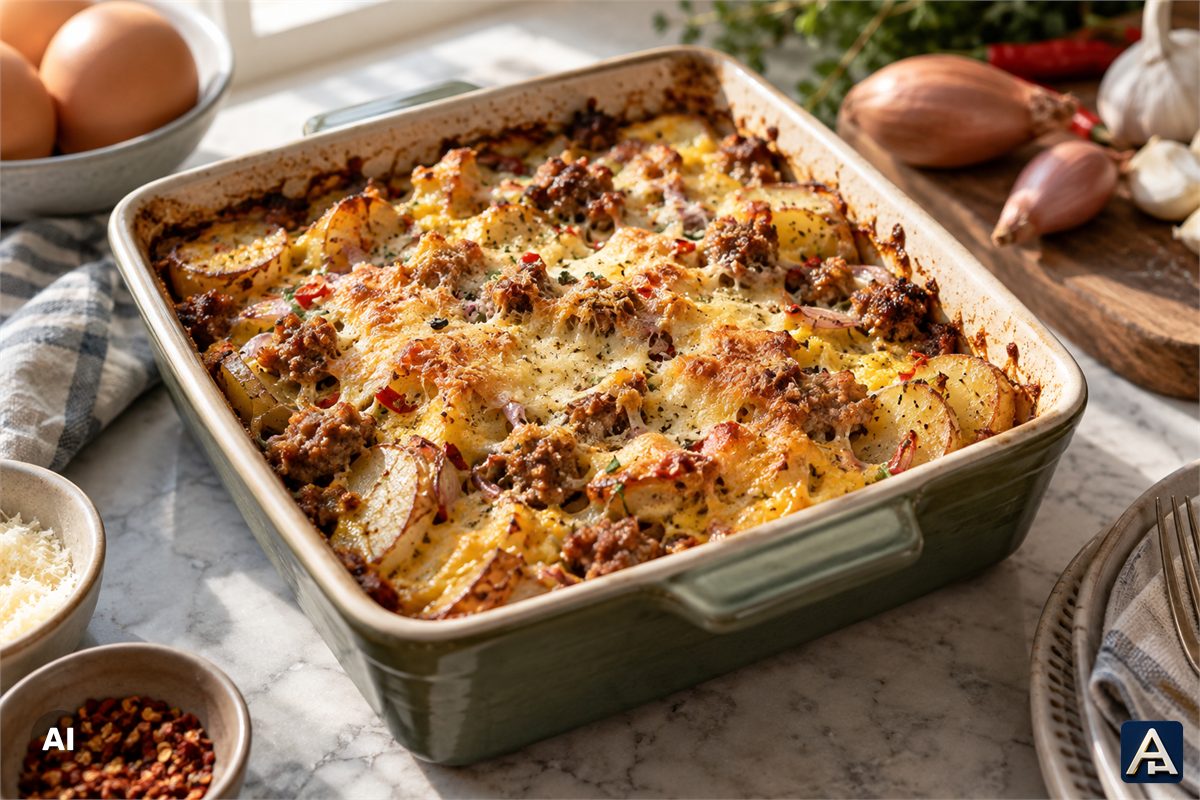 Breakfast Potatoes with Eggs