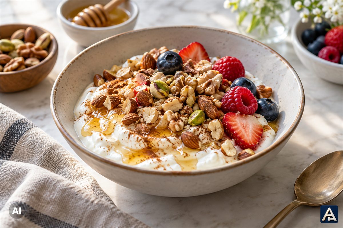 Yogurt with Nuts