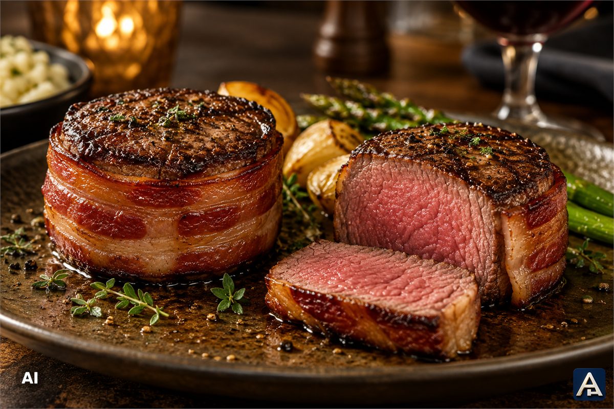 Bacon-Wrapped Filet Mignon