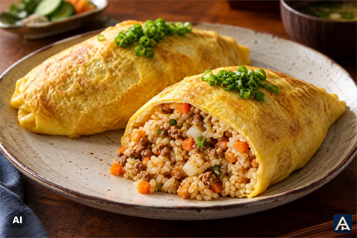 Fried Rice Omelette