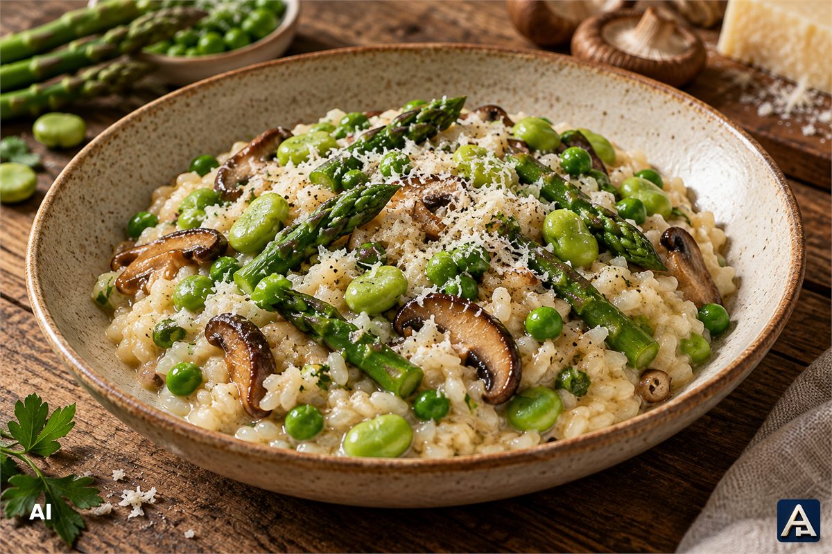 Mamma Mia Mushroom Risotto