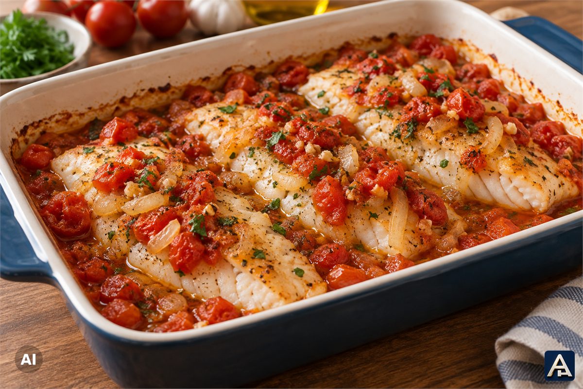 Oven Baked Swai