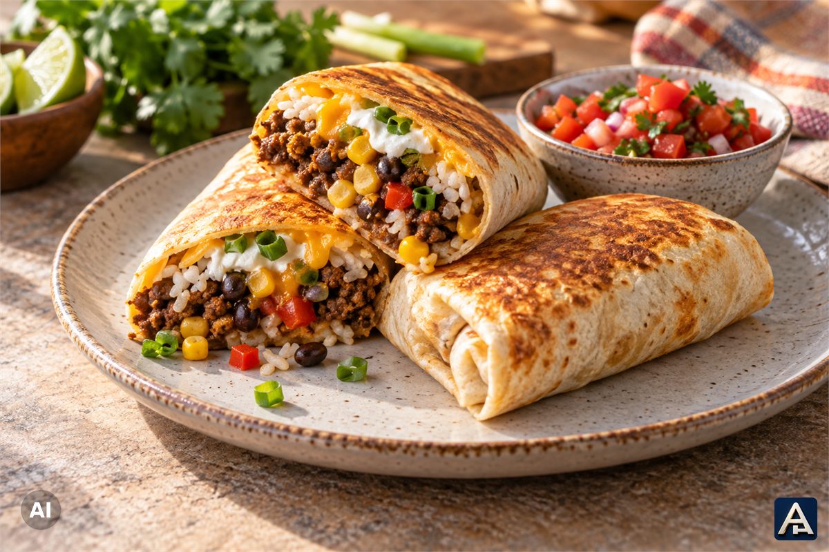 Crispy Mexican Wrap