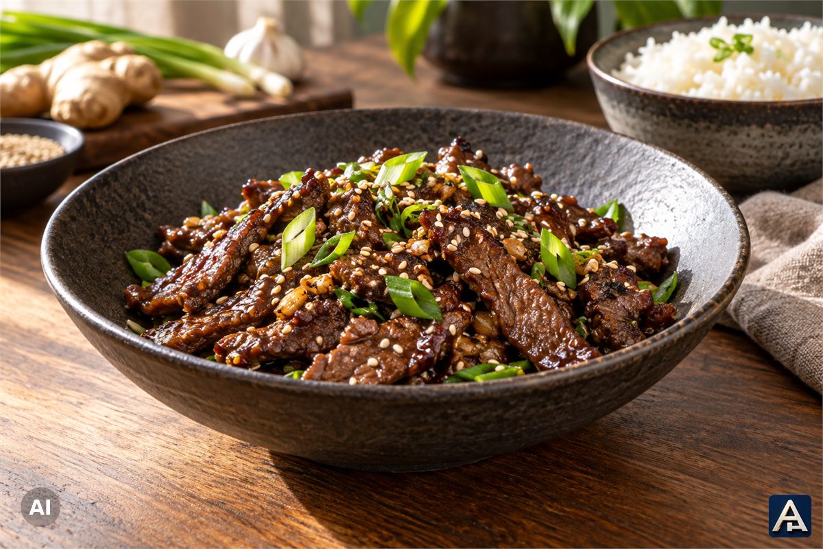Marinated Beef Slices