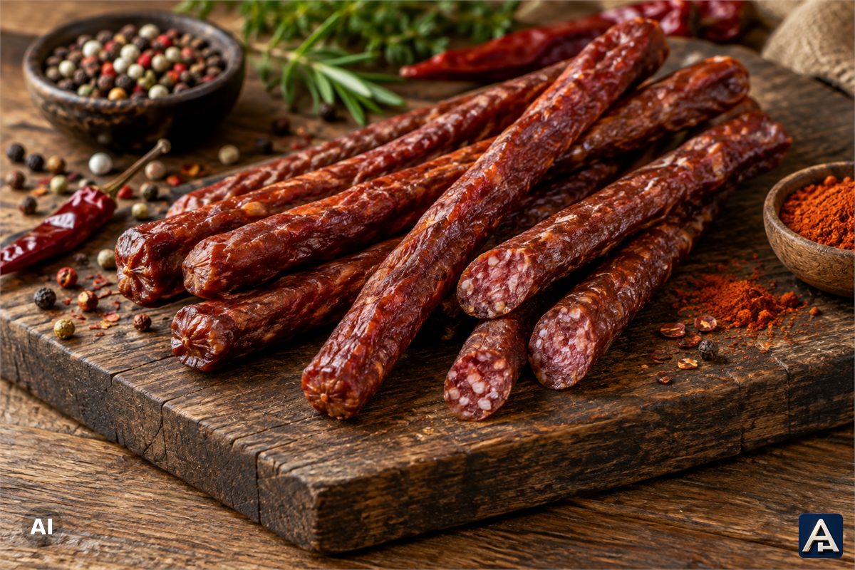 Spicy Smoked Sticks