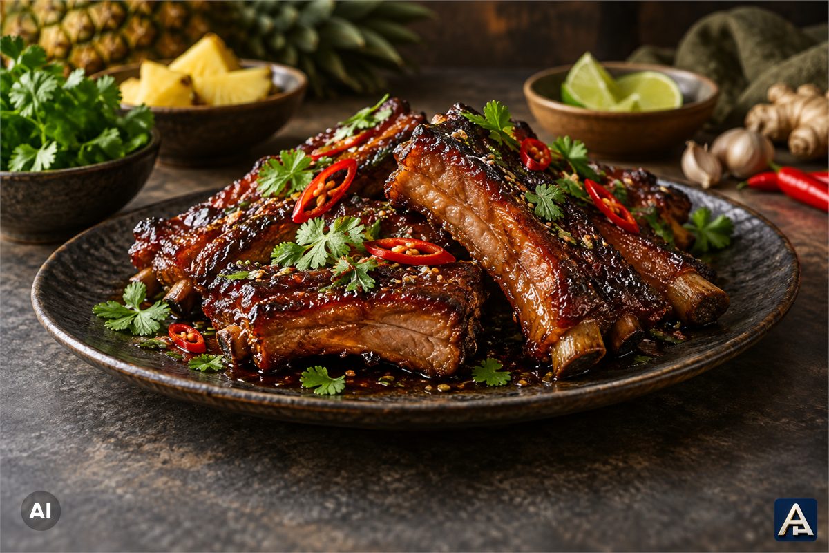 Thai-Style Pork Ribs