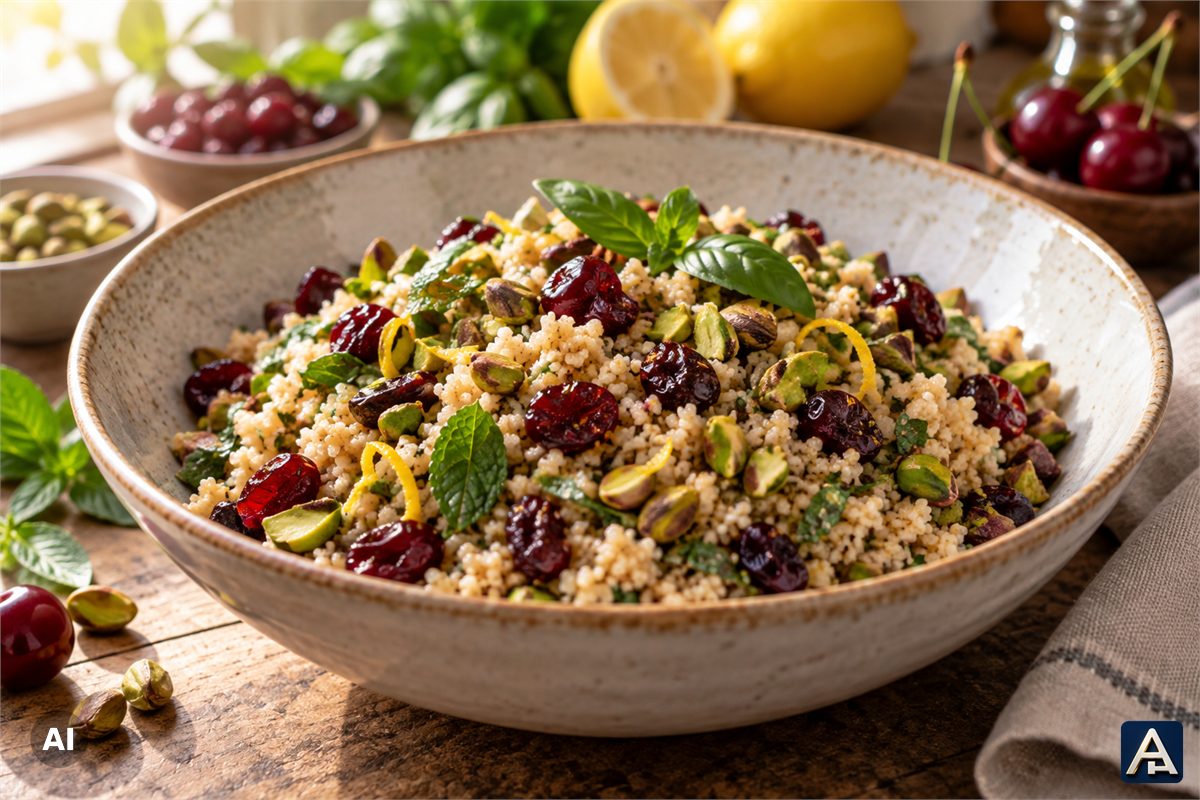 Cherry Couscous Salad