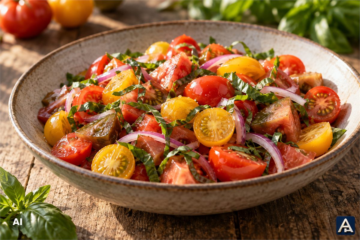 Tomato Basil Salad