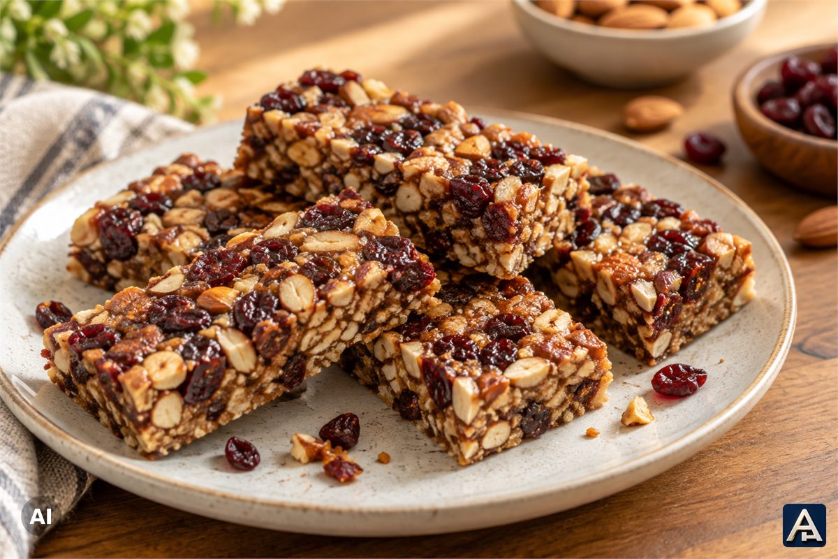Almond-Cranberry Bars