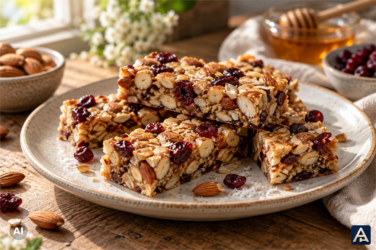 Almond-Cranberry Bars