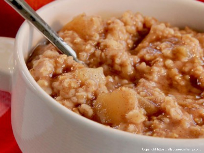 Special Instant Pot® Apple Pie Steel Cut Oats