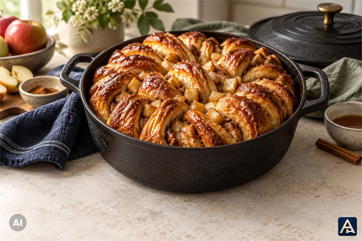 Cinnamon Apple Stuffing Buns