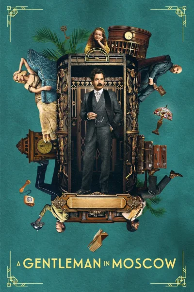 Movie poster from A Gentleman in Moscow