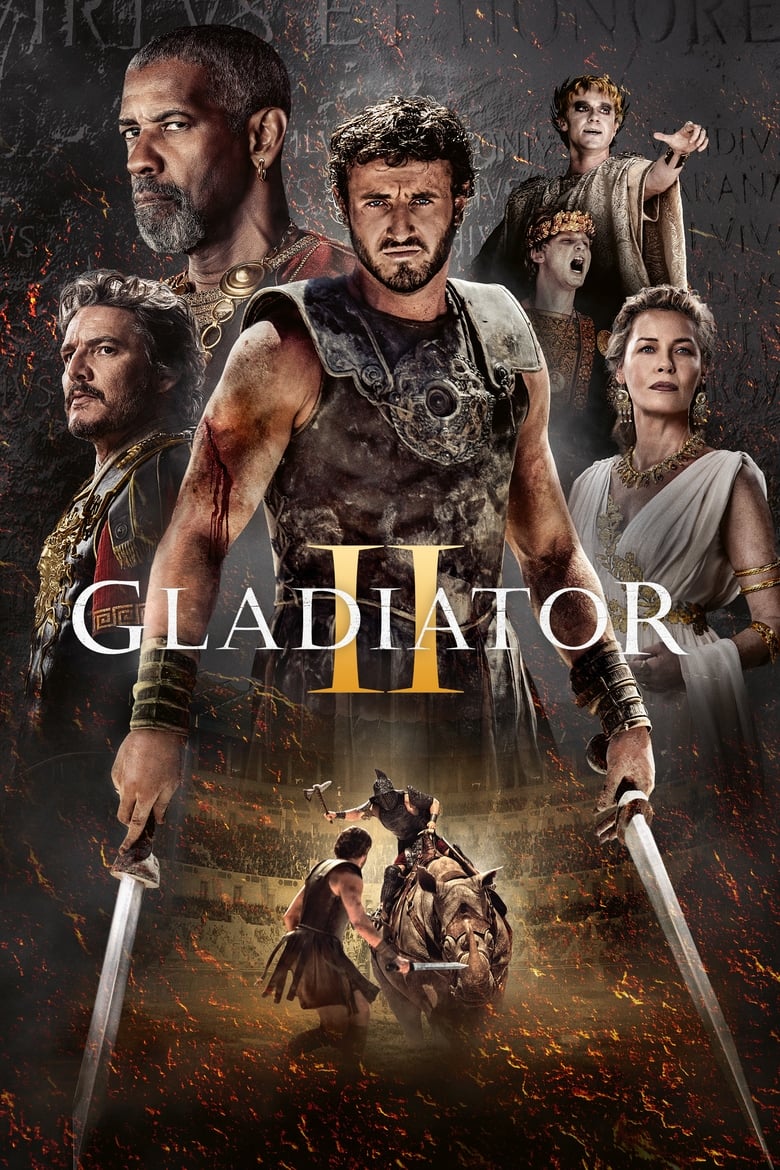 Movie poster from Gladiator II