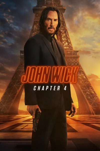Movie poster from John Wick: Chapter 4