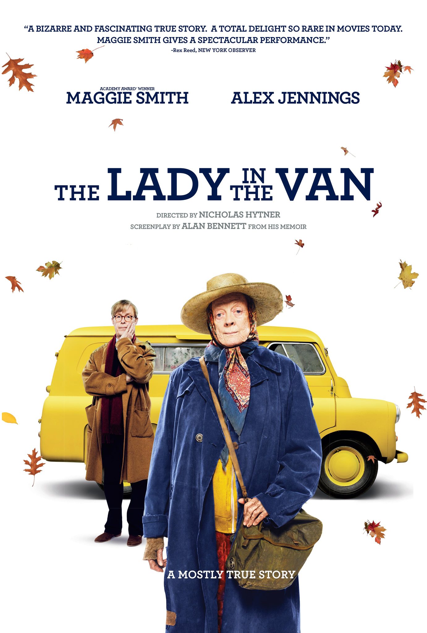 Movie poster from The Lady in the Van