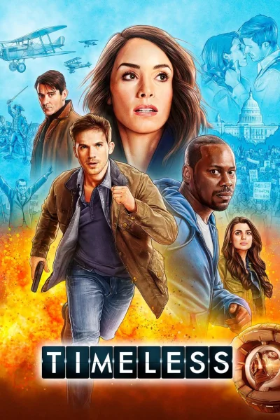Movie poster from Timeless