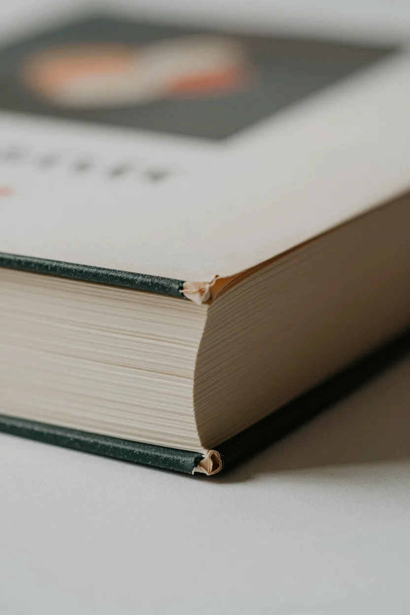 Close up of a copy of the novel Where the Crawdads Sing with its cover and page edges visible