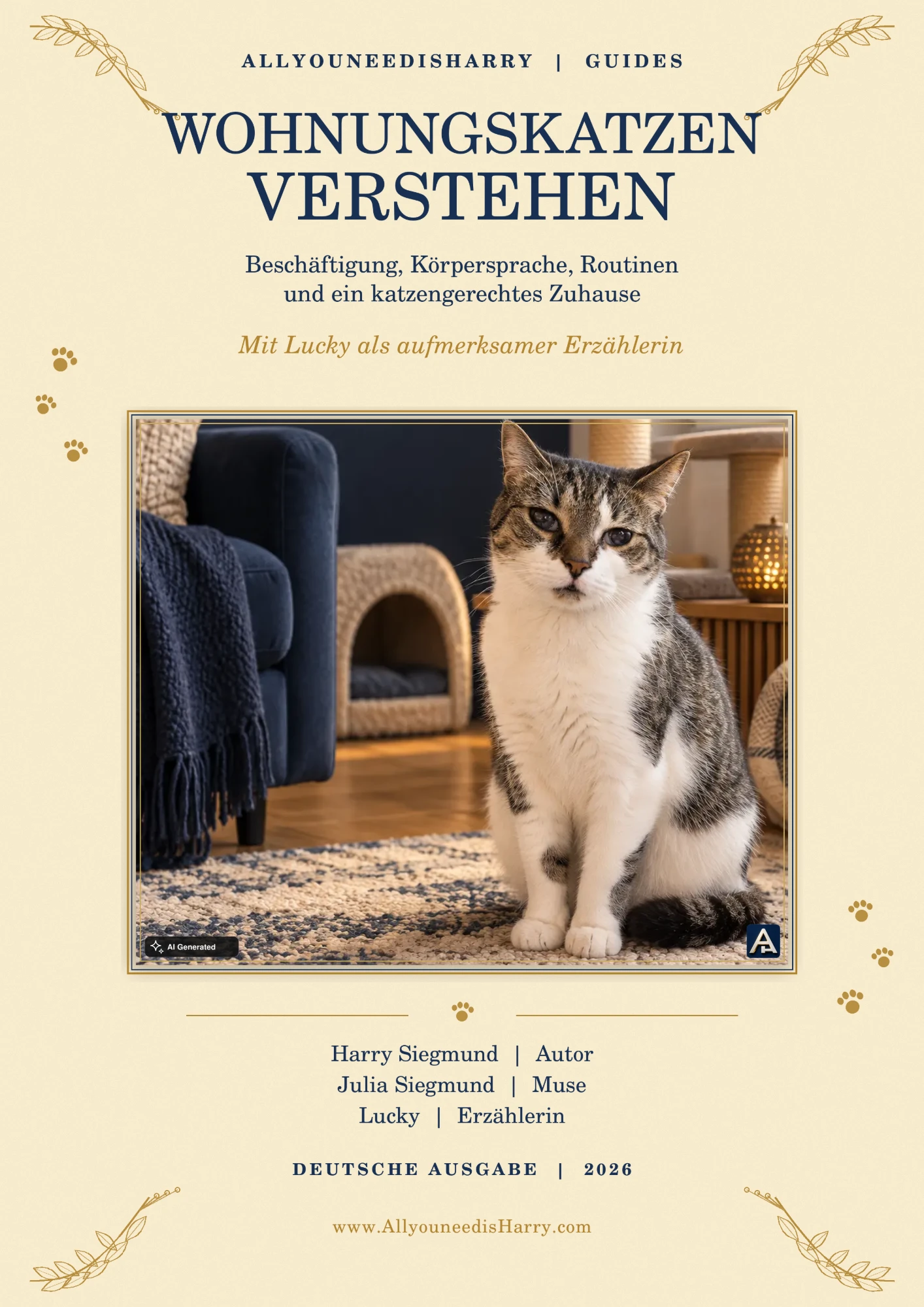 Cover of Wohnungskatzen verstehen