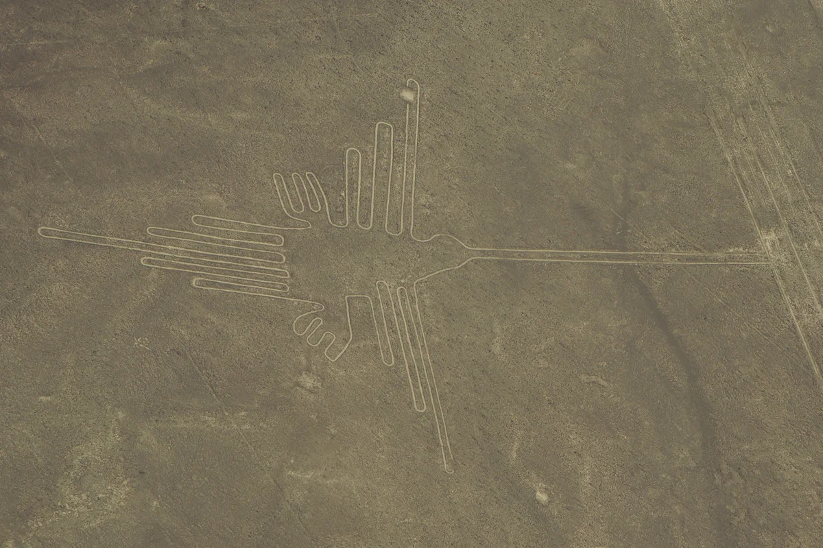 Aerial view of the Nazca lines