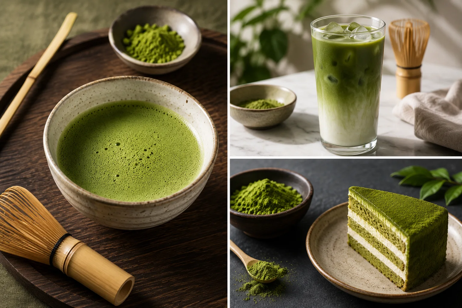 Variations of Matcha Tea