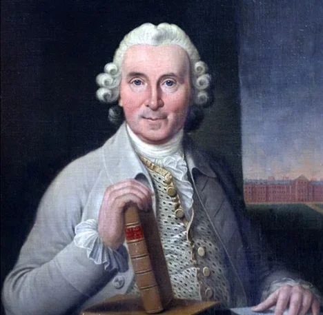 Portrait of James Lind, ship's surgeon who conducted the first clinical trial