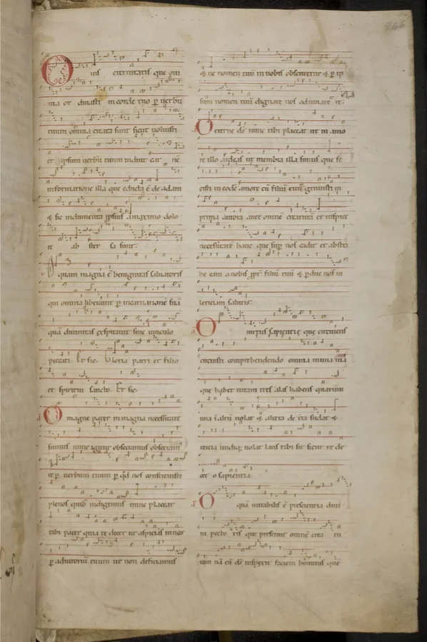 Riesencodex folio 466 recto Hildegard von Bingen 12th century manuscript