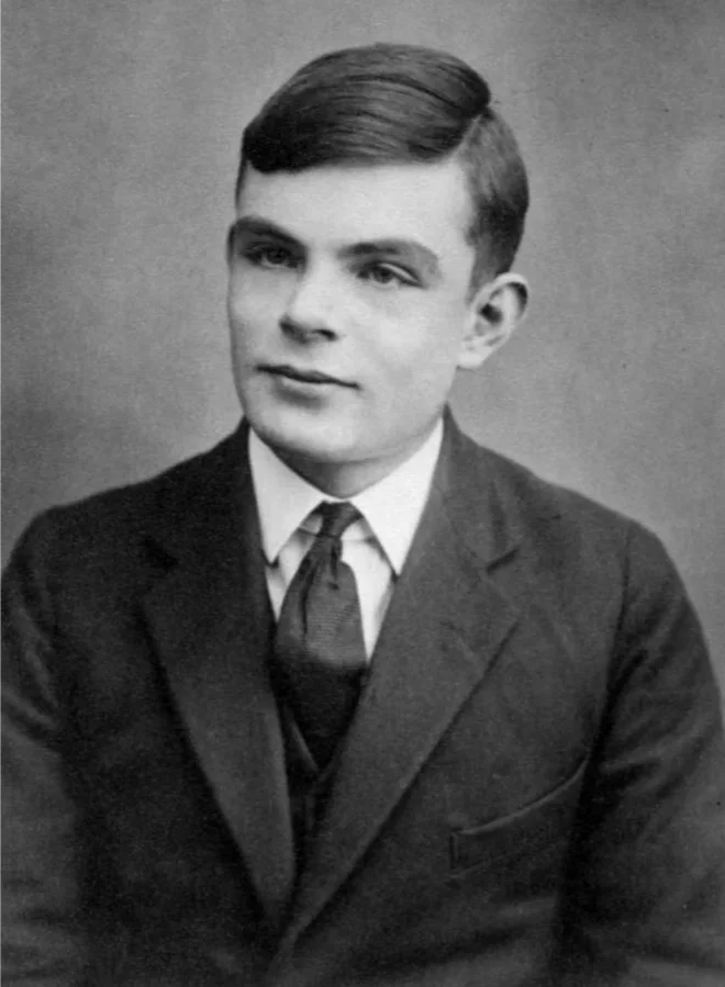 Alan Turing aged 16, circa 1928