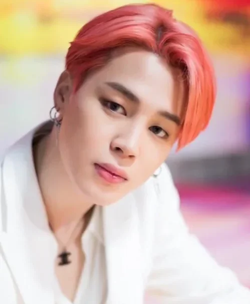 Park Jimin on the set of the Boy With Luv music video, March 2019